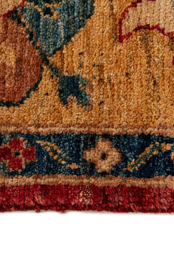 4' 11 x 6' 1 Hand Knotted Ziegler Wool Rug