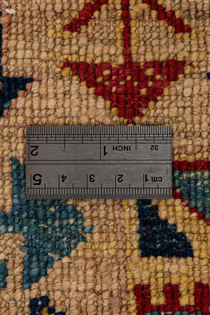 5' 1 x 6' 10 Hand Knotted Ziegler Wool Rug