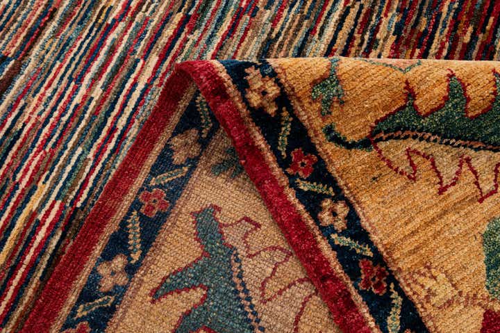 5' 10 x 7' 8 Hand Knotted Ziegler Wool Rug