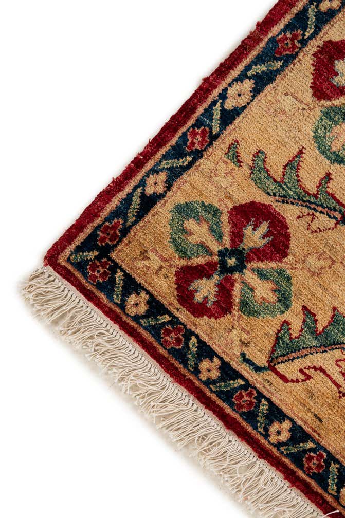 5' 10 x 7' 8 Hand Knotted Ziegler Wool Rug