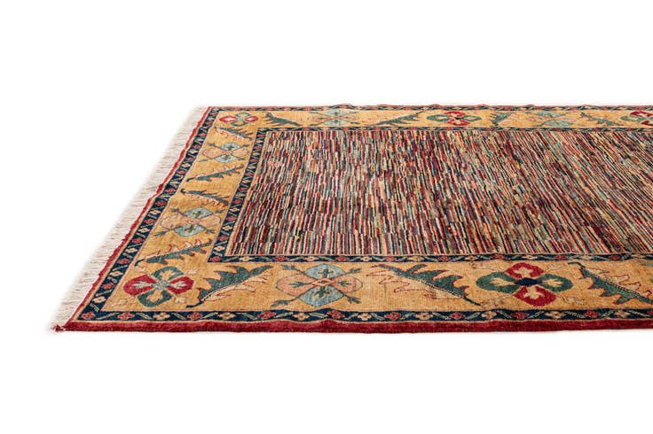 Detail image of 5' 10 x 7' 8 Hand Knotted Ziegler Wool Rug