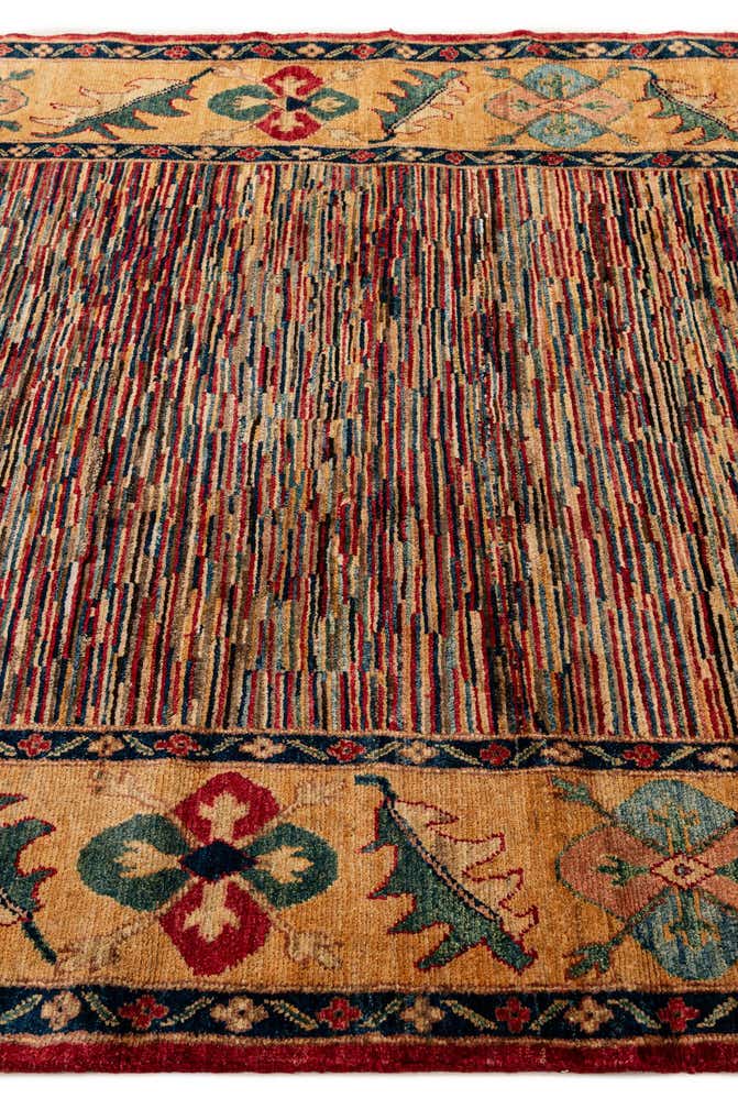5' 10 x 7' 8 Hand Knotted Ziegler Wool Rug