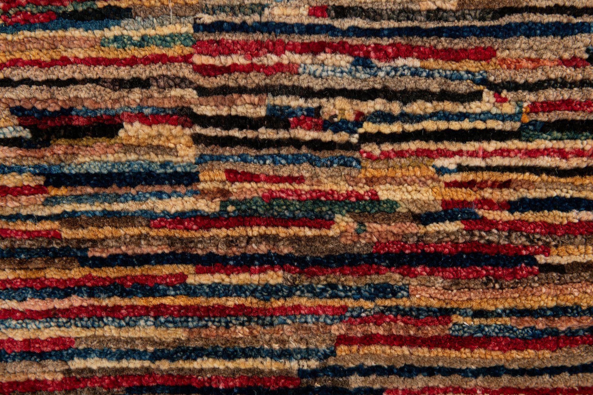 5' 10 x 7' 8 Hand Knotted Ziegler Wool Rug
