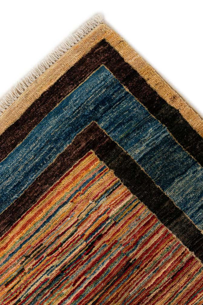 4' 11 x 6' 6 Hand Knotted Ziegler Wool Rug