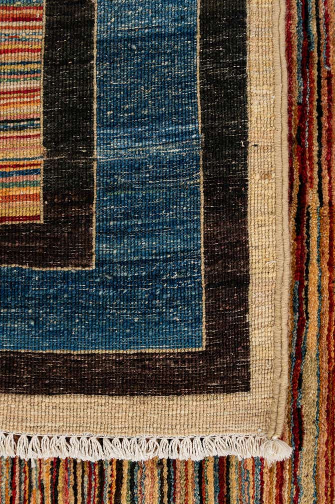 4' 11 x 6' 6 Hand Knotted Ziegler Wool Rug