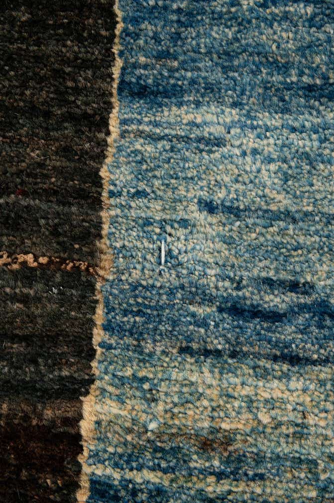 4' 11 x 6' 6 Hand Knotted Ziegler Wool Rug