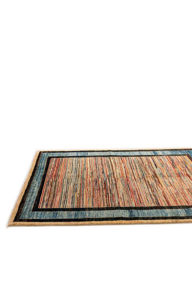 4' 11 x 6' 6 Hand Knotted Ziegler Wool Rug