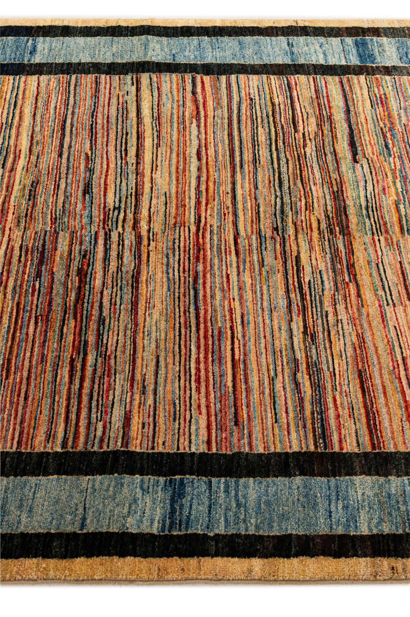4' 11 x 6' 6 Hand Knotted Ziegler Wool Rug