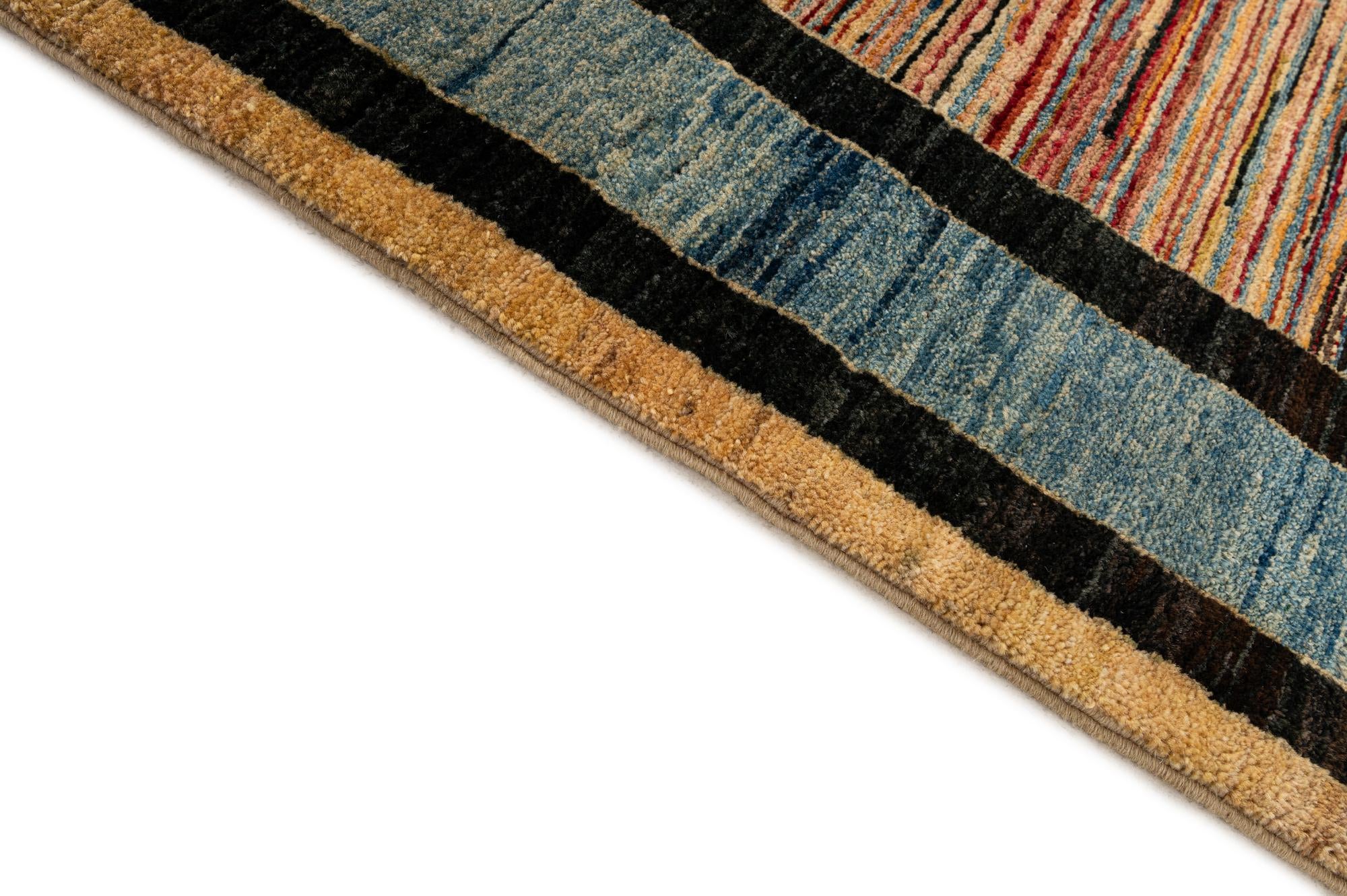 4' 11 x 6' 6 Hand Knotted Ziegler Wool Rug