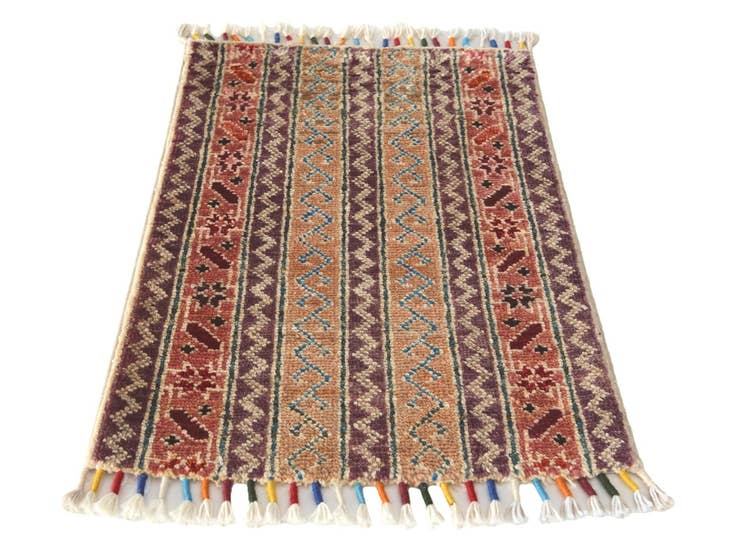 Detail image of 1' 5 x 2' 1 Hand Knotted Ziegler Rug