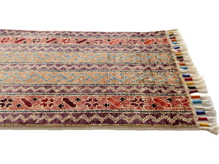 Detail image of 1' 5 x 2' 1 Hand Knotted Ziegler Rug