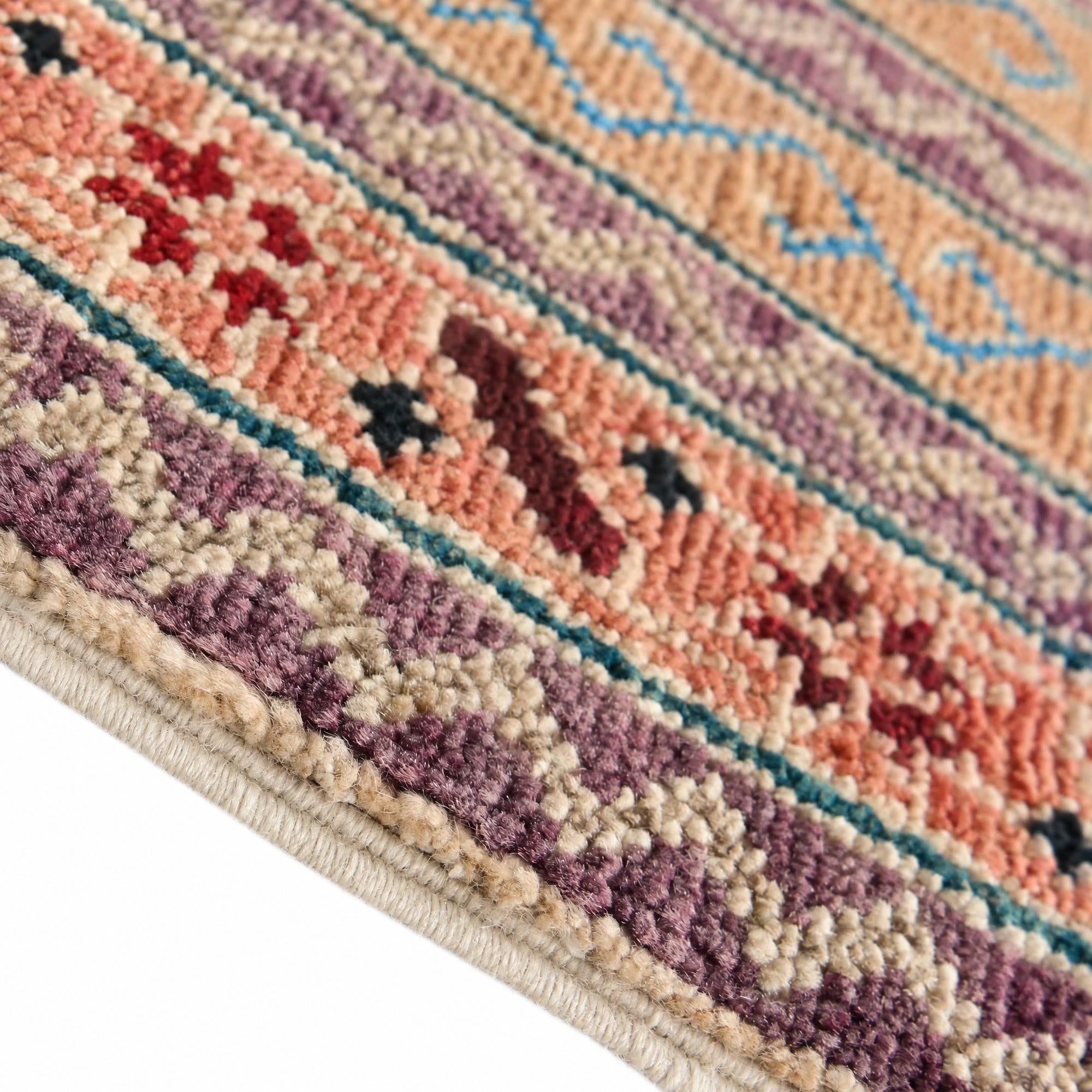 45cm x 65cm anudado a mano Ziegler Alfombra