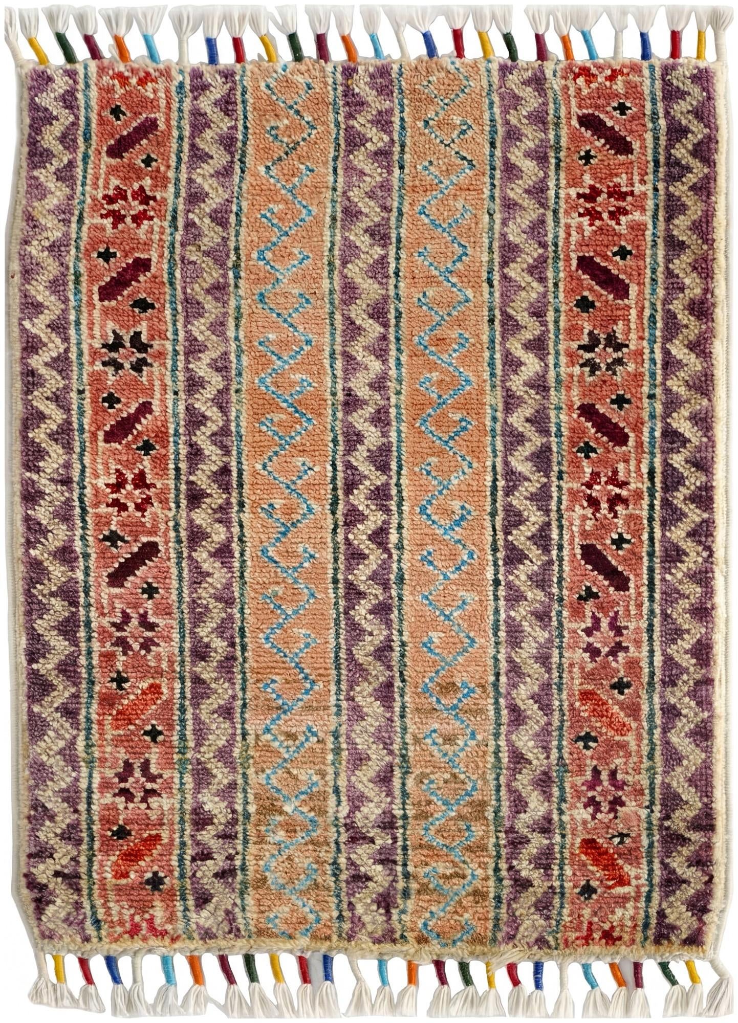 1' 5 x 2' 1 Hand Knotted Ziegler Rug