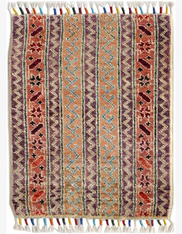 1' 5 x 2' 1 Hand Knotted Ziegler Rug