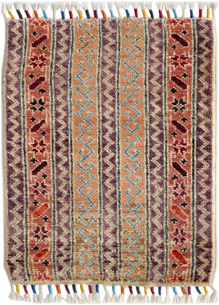 1' 5 x 2' 1 Hand Knotted Ziegler Rug
