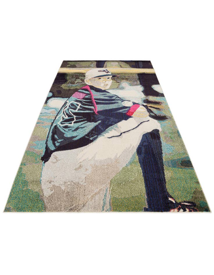 Detail image of 4' 10 x 8' Zoey Rug