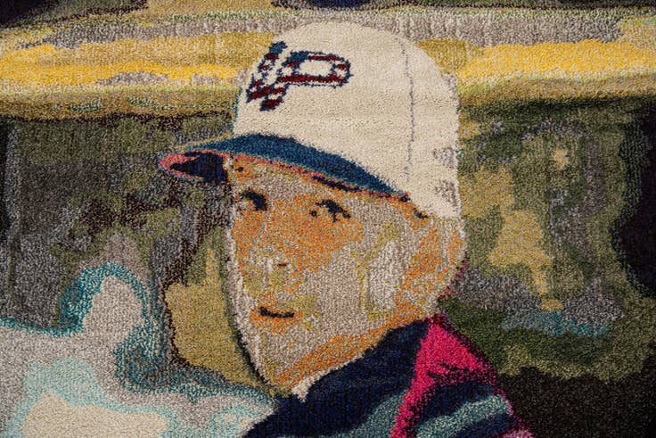 Detail image of 4' 10 x 8' Zoey Rug