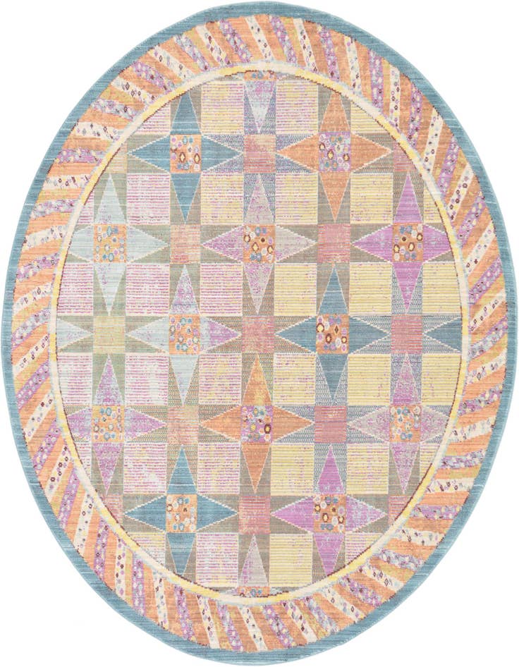 Detail image of 6' x 6' Alexis Round Rug