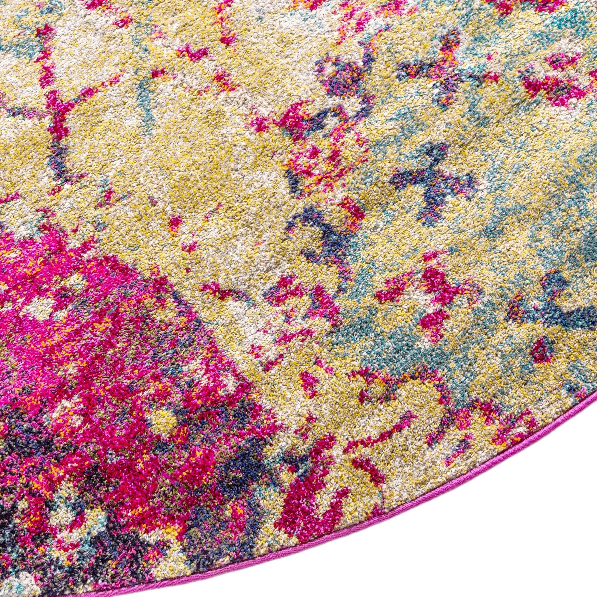 8' x 8' Washable Alta Round Rug