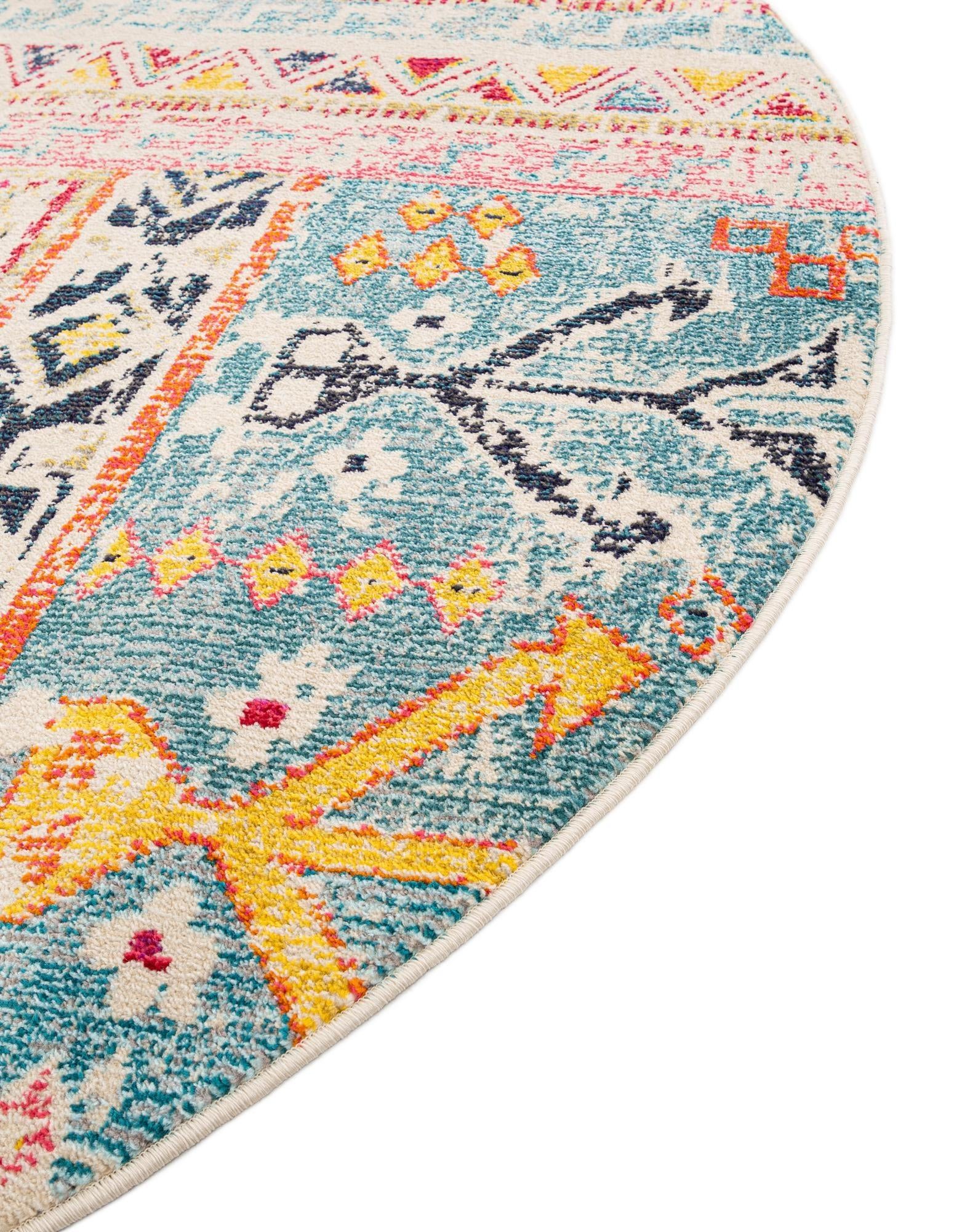 8' x 8' Washable Alta Round Rug