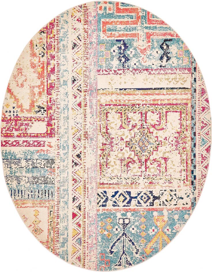 Detail image of 8' x 8' Washable Alta Round Rug
