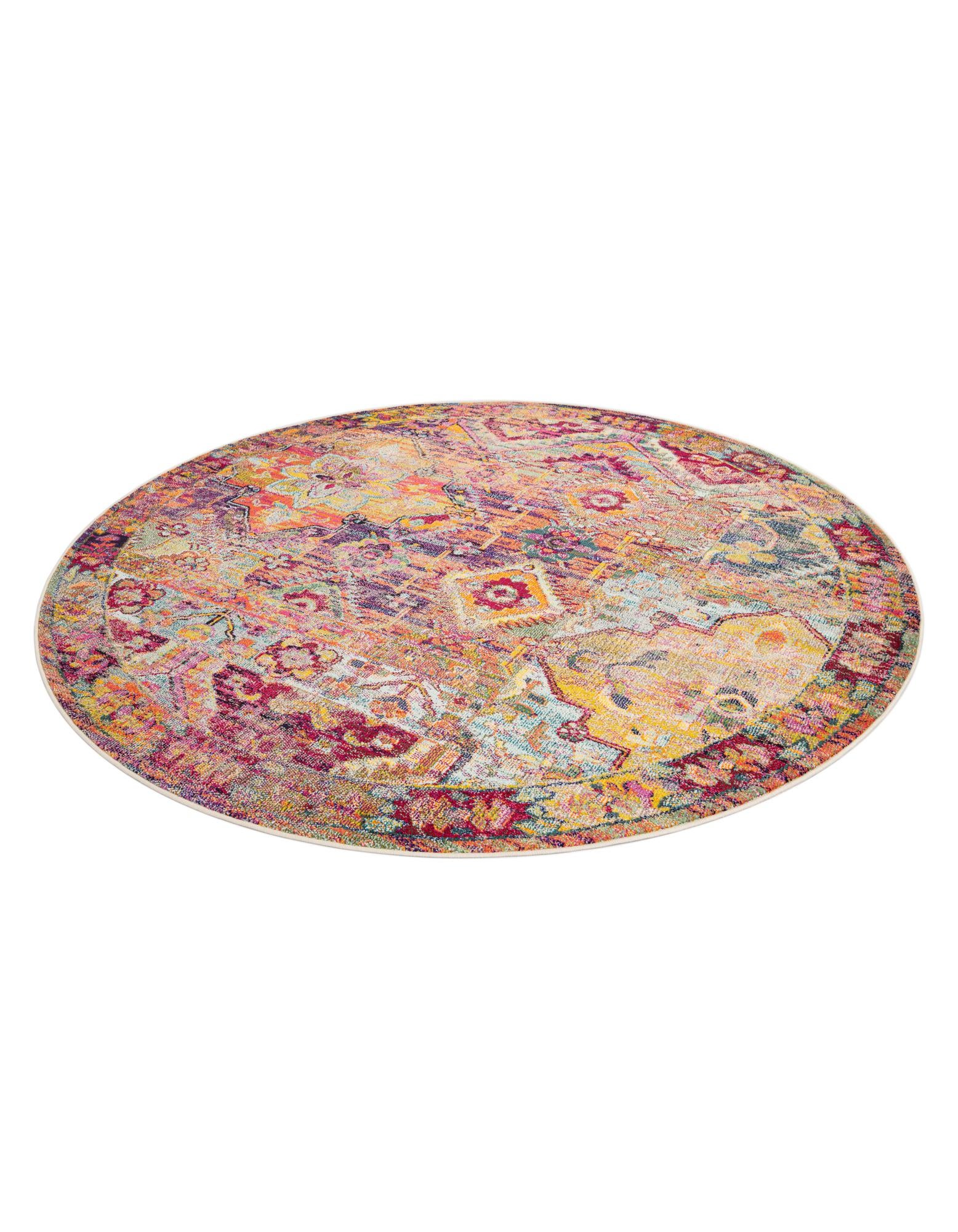 8' x 8' Washable Alta Round Rug