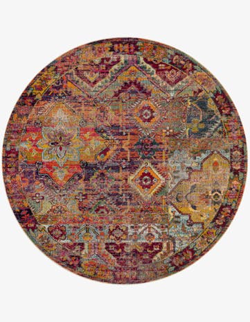 Washable Alta Round Rug
