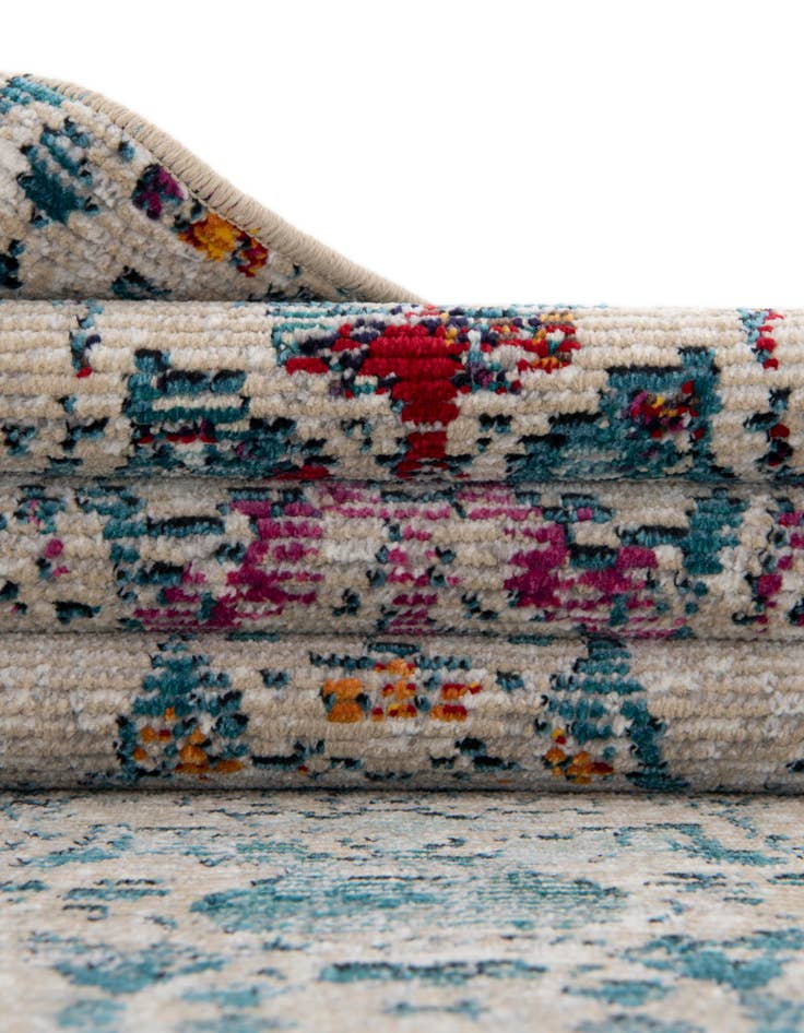 Detail image of 5' 3 x 5' 3 Amulet Round Rug