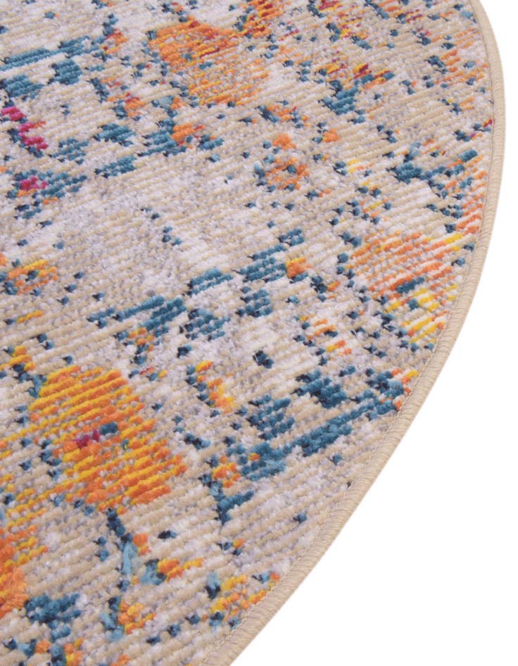 Detail image of 4' x 4' Amulet Round Rug