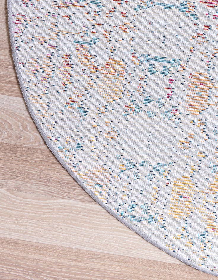 Detail image of 4' x 4' Amulet Round Rug