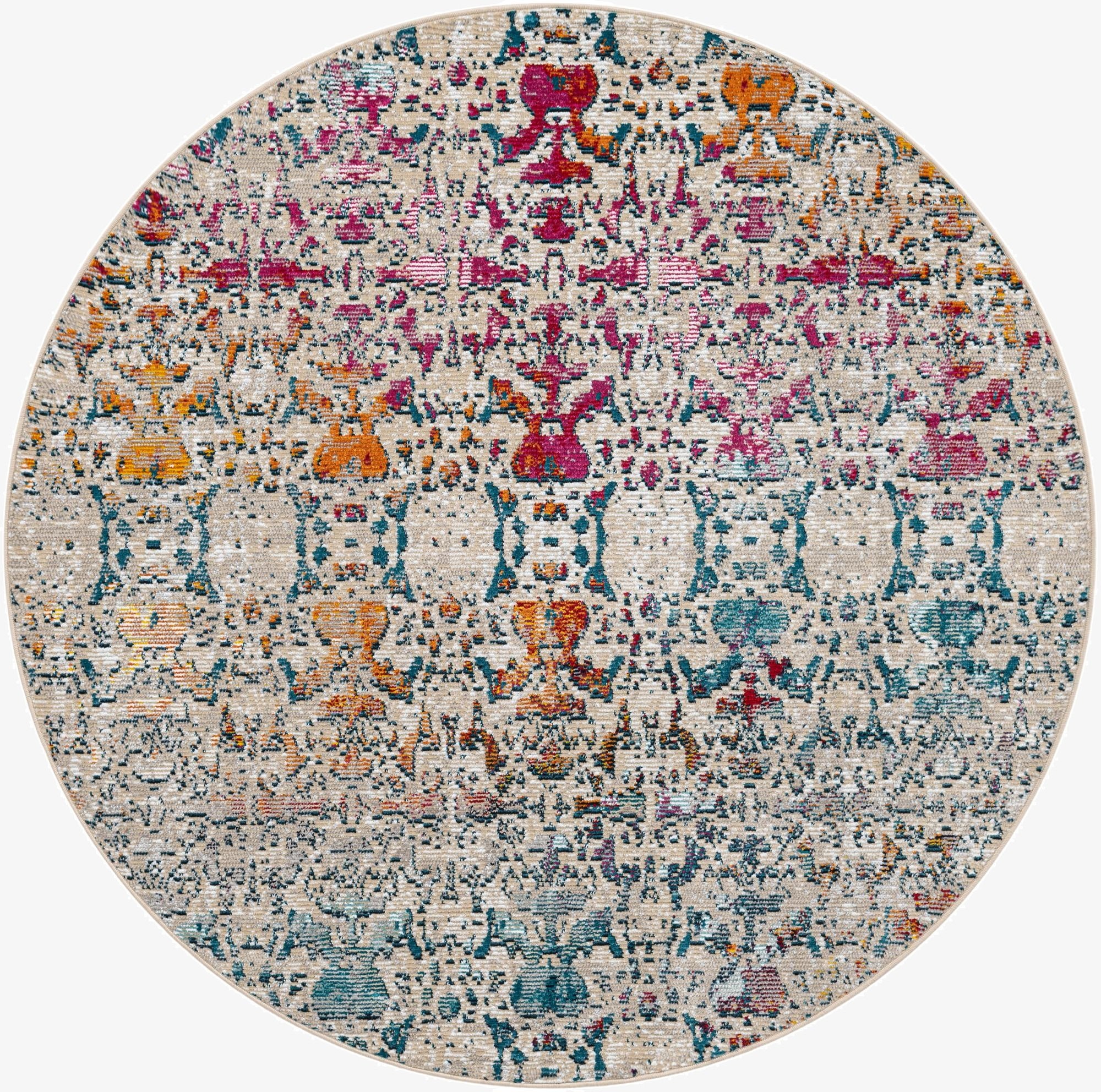 5' 3 x 5' 3 Amulet Round Rug