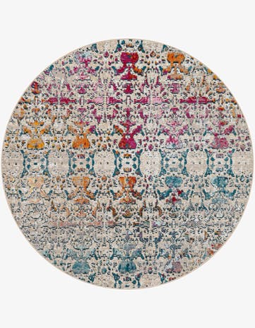 5' 3 x 5' 3 Amulet Round Rug