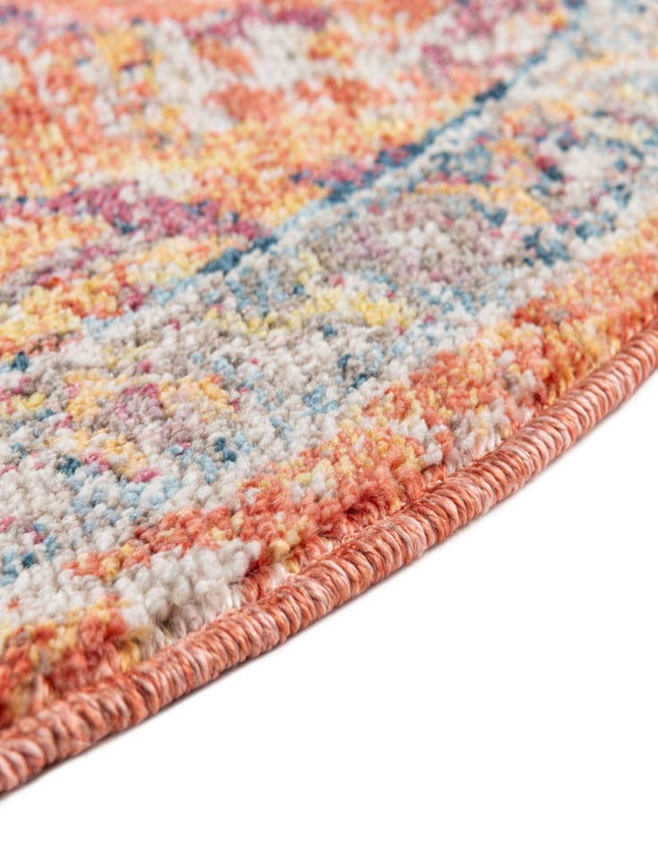 Detail image of 5' x 5' Andromeda Round Rug