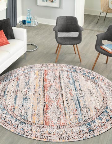 7' x 7' Aramis Round Rug