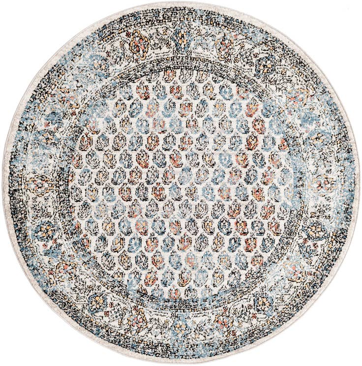 Detail image of 5' 3 x 5' 3 Aramis Round Rug