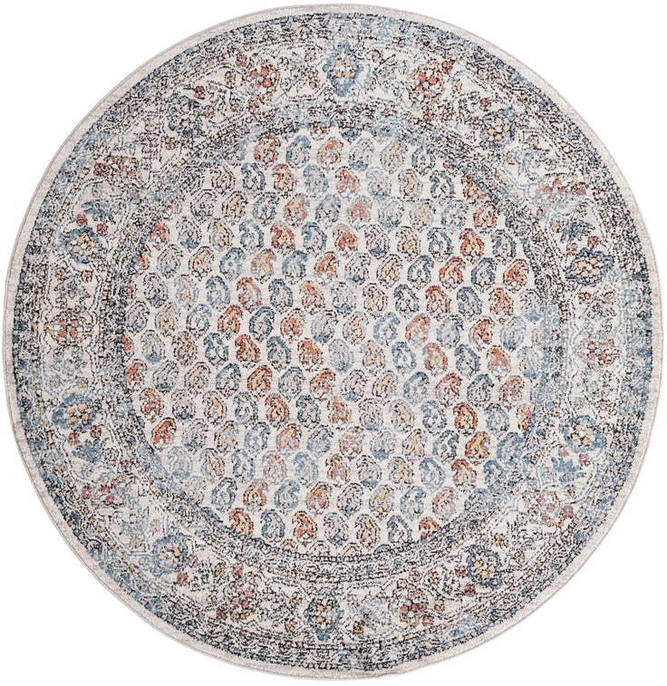 Detail image of 7' x 7' Aramis Round Rug