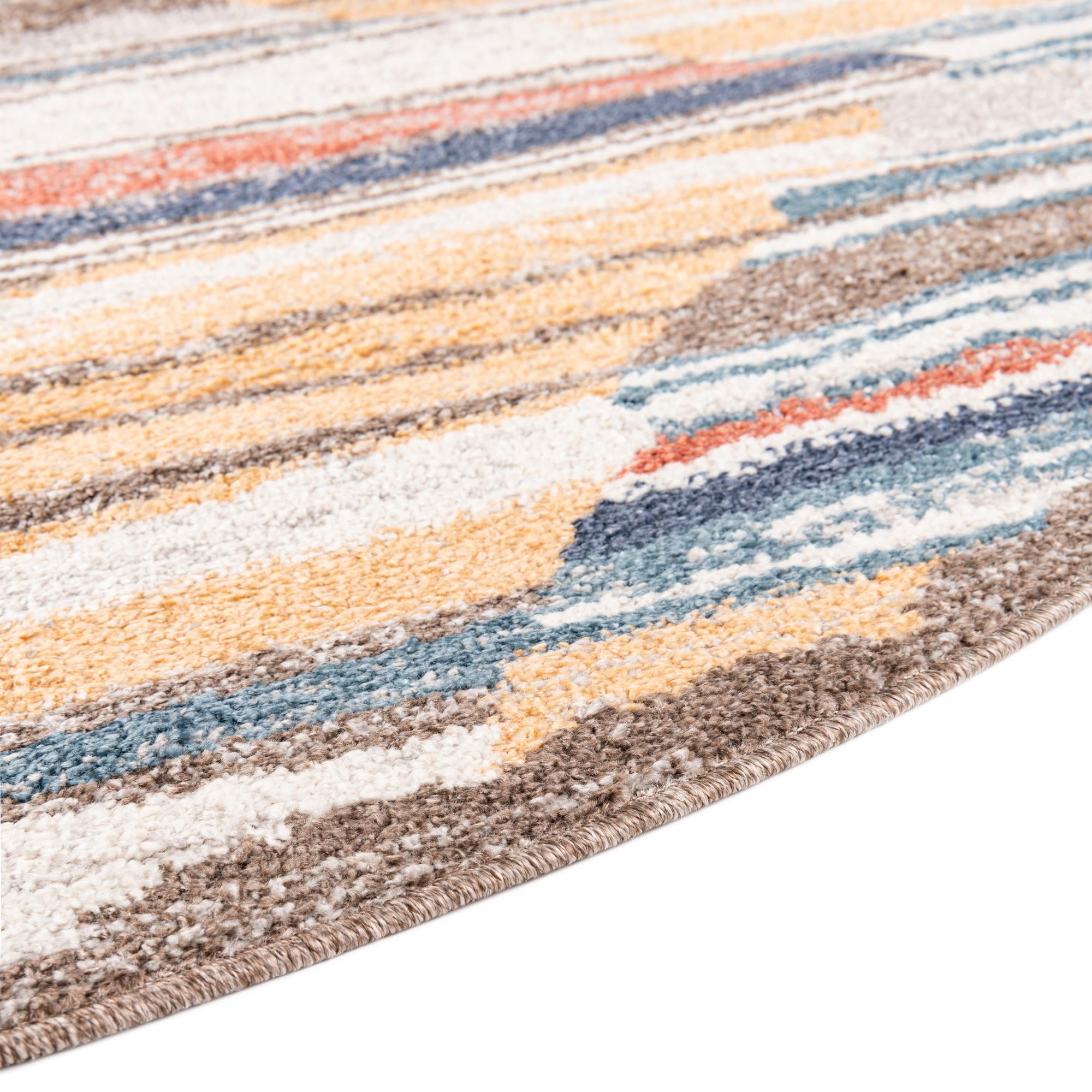 5' 3 x 5' 3 Aramis Round Rug