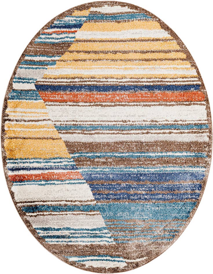 Detail image of 5' 3 x 5' 3 Aramis Round Rug