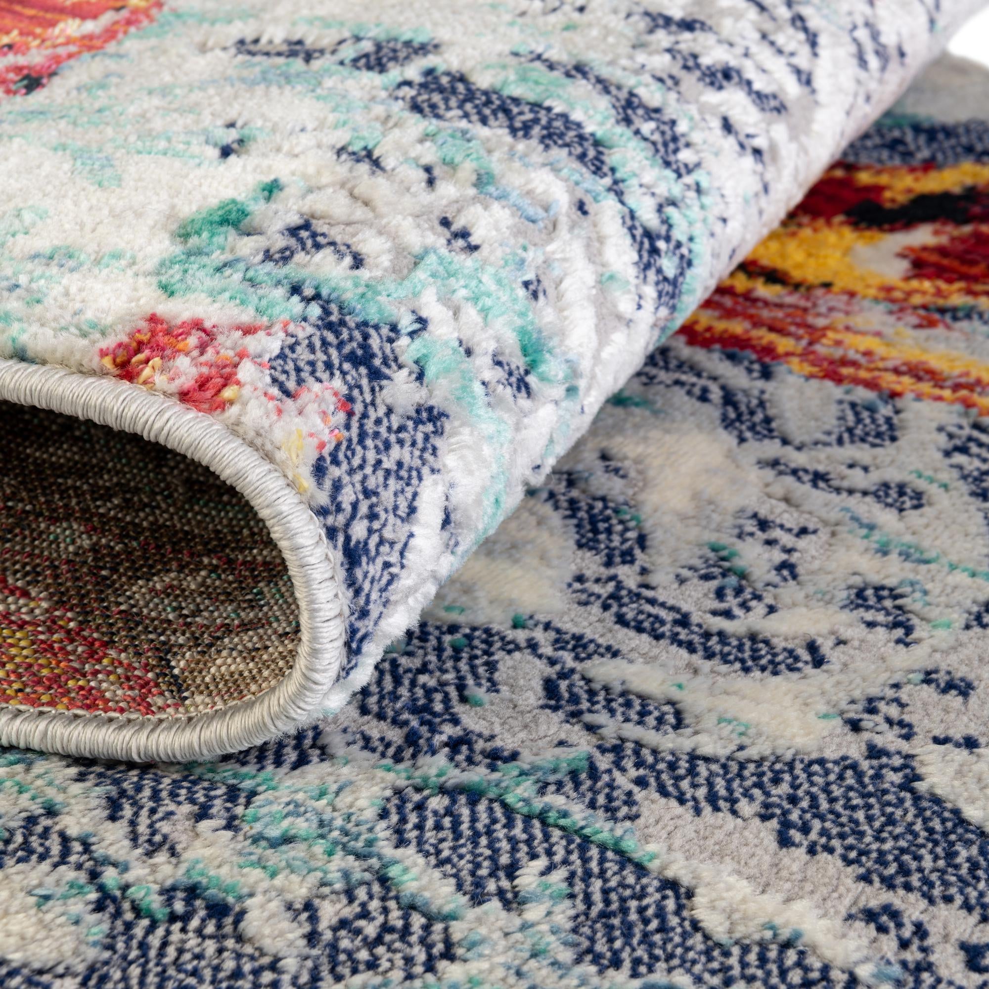 7' x 7' Ariel Round Rug