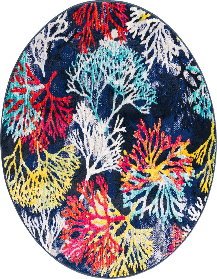 Detail image of 4' x 4' Ariel Round Rug