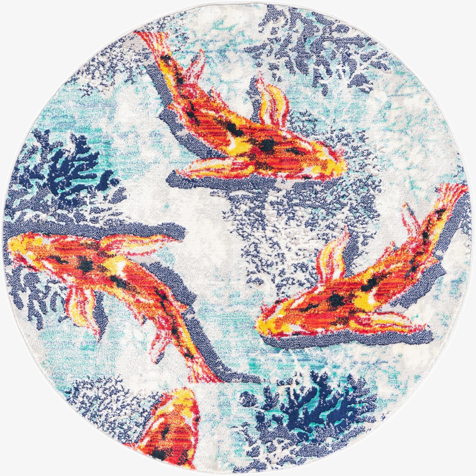 4' x 4' Ariel Round Rug