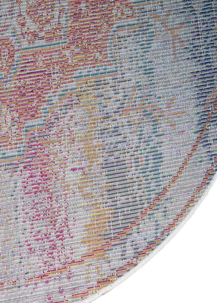 4' x 4' Washable Arte Round Rug