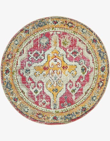 Washable Arte Round Rug