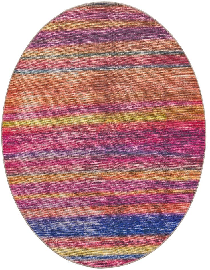 Detail image of 5' x 5' Asha Round Rug