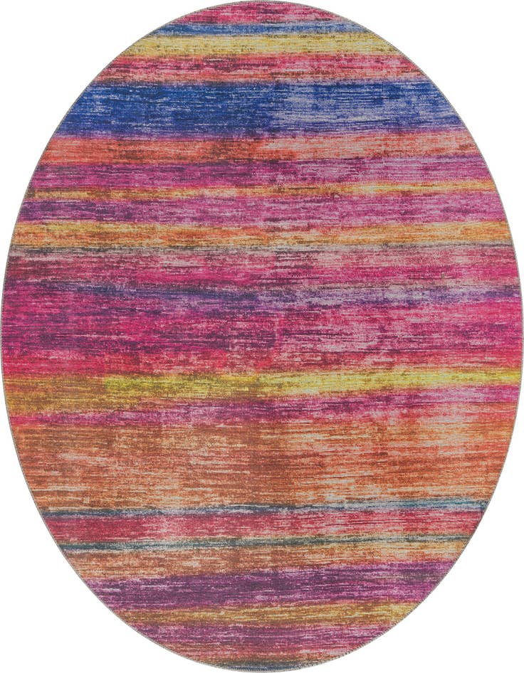 Detail image of 7' 7 x 7' 7 Asha Round Rug