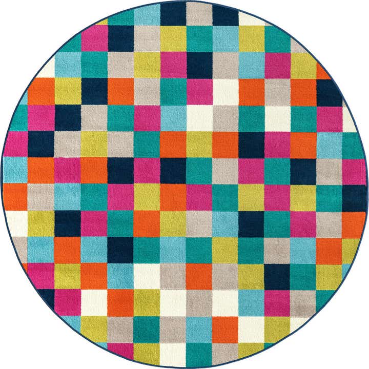 5' 3 x 5' 3 Azalea Round Rug