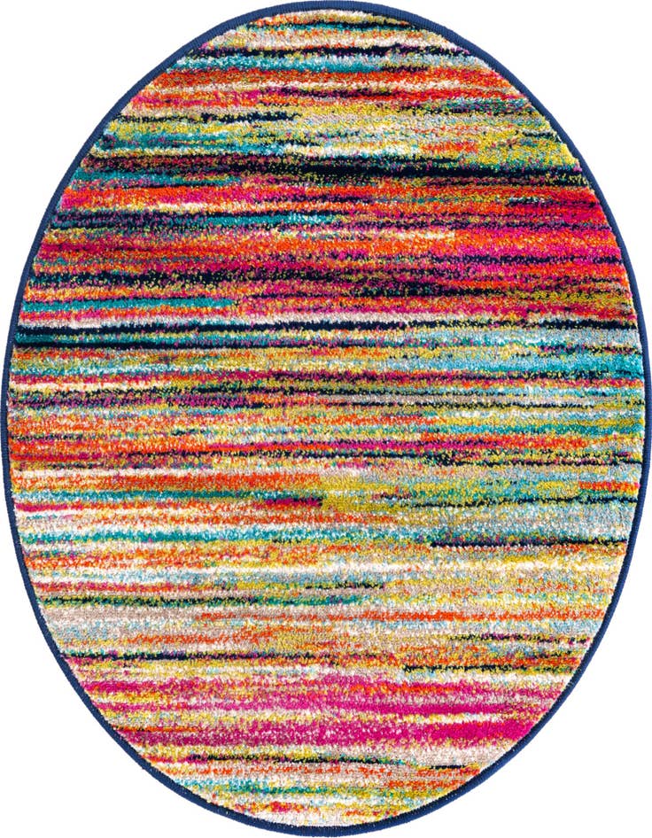Detail image of 3' x 3' Azalea Round Rug