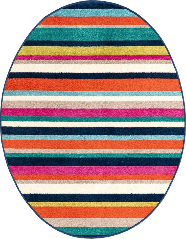 Detail image of 3' x 3' Azalea Round Rug