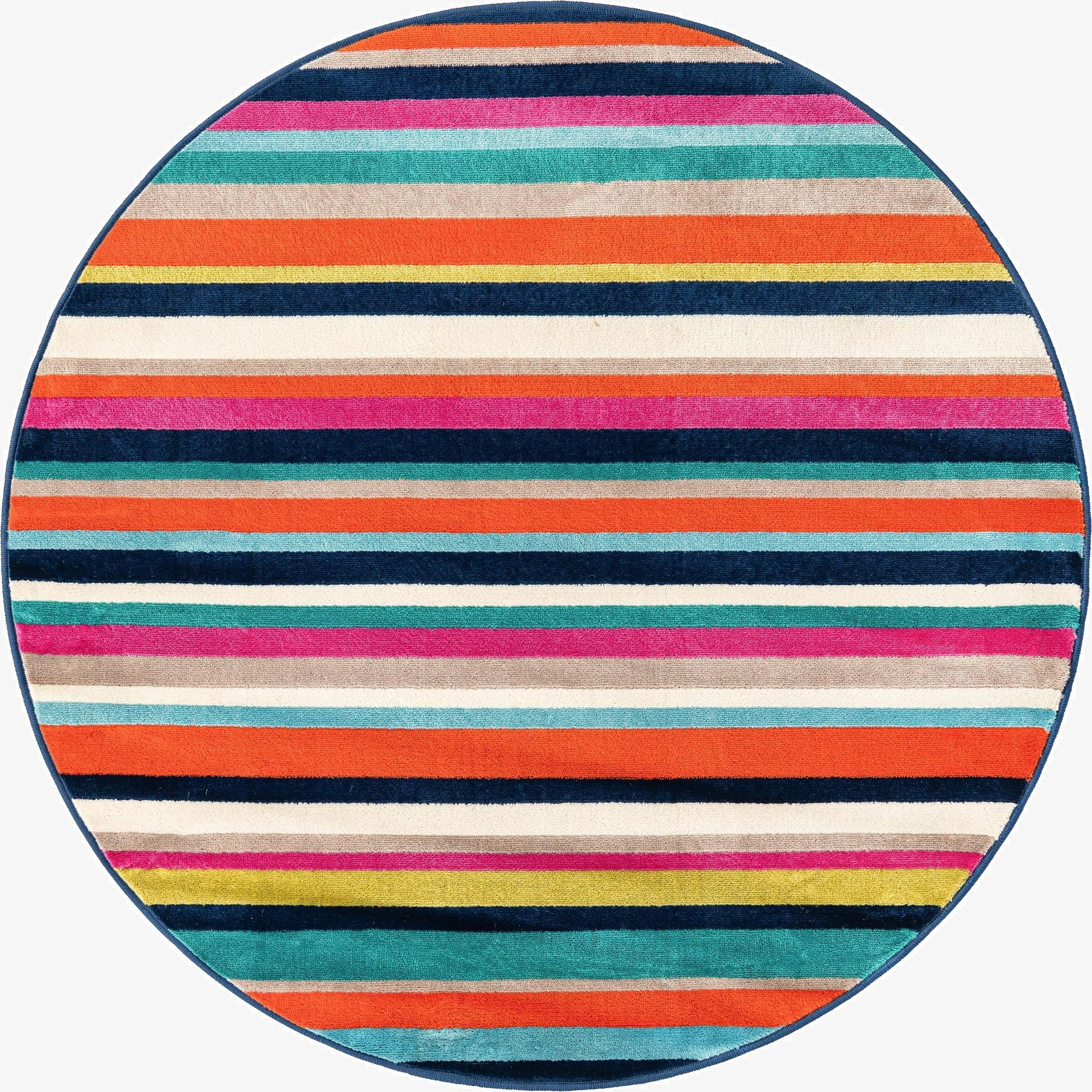 Primary image 5' 3 x 5' 3 Azalea Round Rug