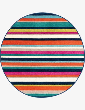 3' x 3' Azalea Round Rug